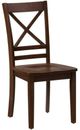 Jofran Inc. Simplicity Caramel X Back Dining Side Chair-0