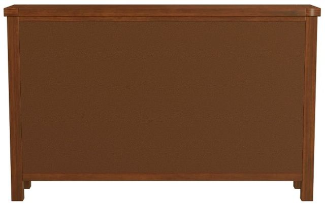 HH2 Home Bayside Rustic Mahogany 4-Door Cabinet-3