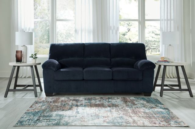 Signature Design by Ashley® SimpleJoy Navy Sofa-4
