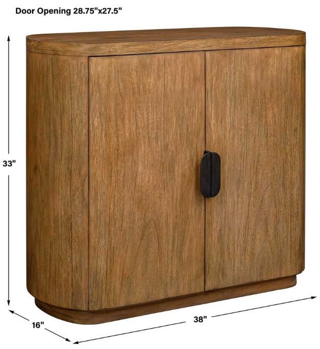 Uttermost® Newell Natural 2-Door Cabinet-2