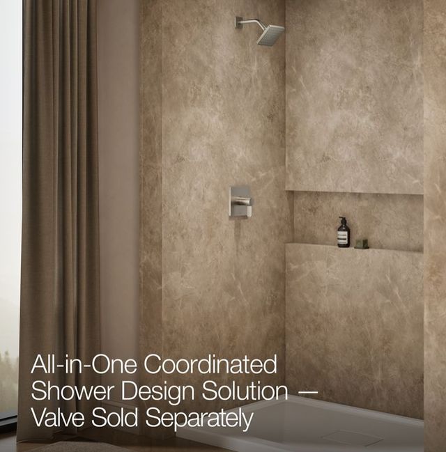 KOHLER® Parallel® Rite-Temp® Vibrant Brushed Nickel 2.5 GPM Shower Trim Kit-4