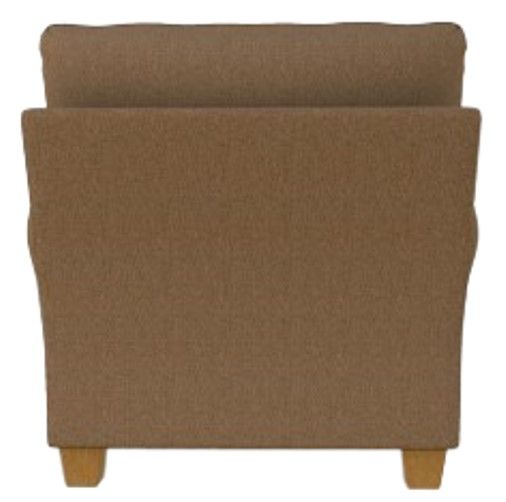 Best® Home Furnishings Customizable Reyona Chaise Lounge with Honey Birch Legs-3