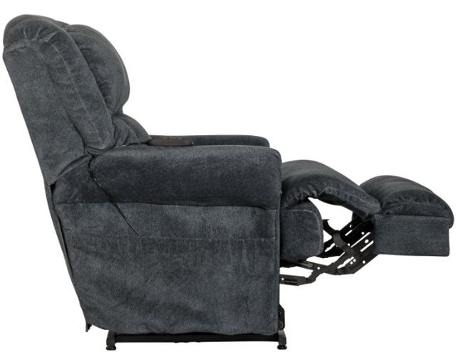 Catnapper® Burns Midnight Dual Motor Power Lift Chair with Full Lay Flat Reclining-3