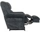 Catnapper® Burns Midnight Dual Motor Power Lift Chair with Full Lay Flat Reclining-3