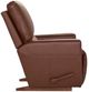 La-Z-Boy® Kells Chestnut Leather Manual Rocking Recliner-4
