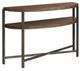 Liberty Furniture Breckinridge Mahogany Spice Demilune Sofa Table-0