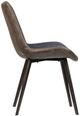 Dovetail Furniture Banon 2-Piece Antique Gray/Black Dining Chair Set-1
