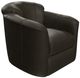 Craftmaster® Customizable CM Leather Swivel Chair-2