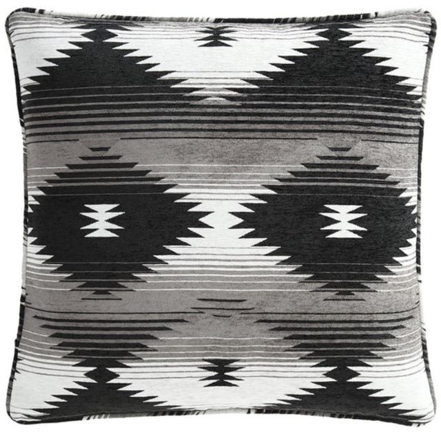 HiEnd Accents Silverado Black Euro Sham-0