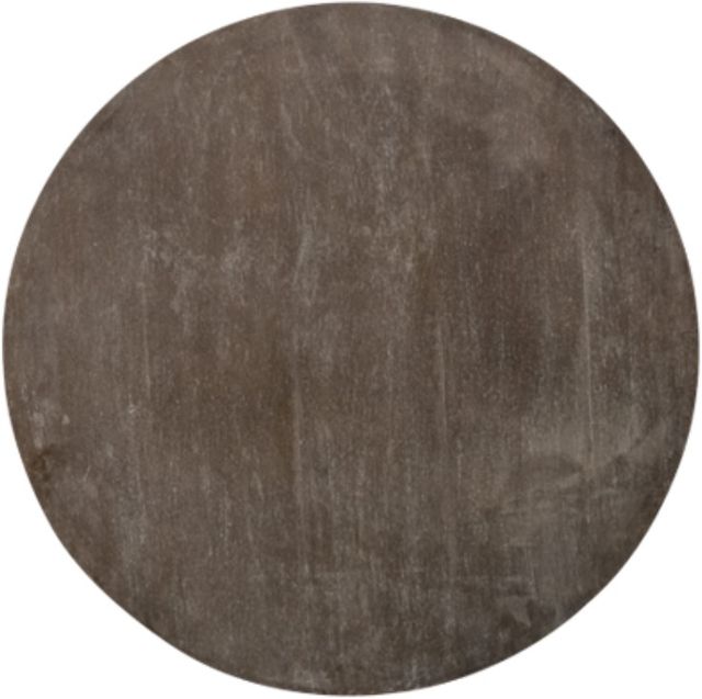American Wholesale Furniture Brocade Ashnero/Nero White Coffee Table-1
