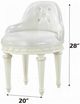ACME Furniture Dorothy Ivory Vanity Swivel Chair-2