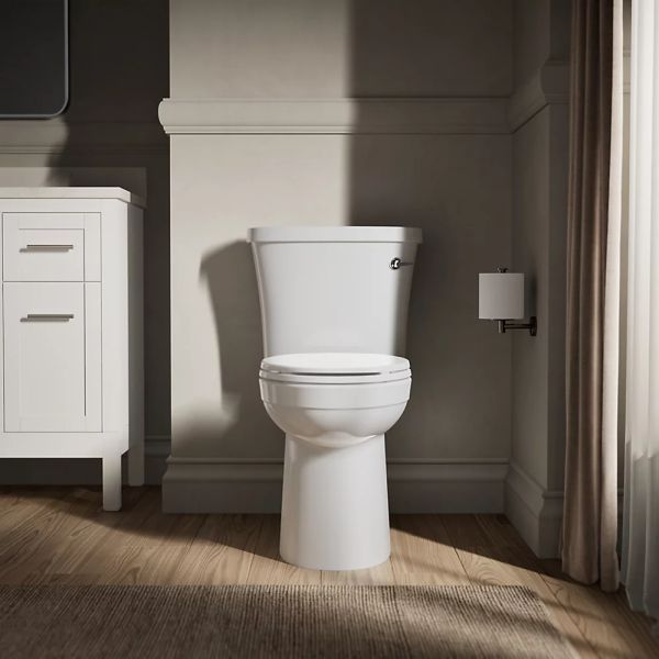 KOHLER® Kingston™ White Right-Hand Trip Toilet Tank, 1.28 Gpf-3