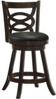 Coaster® Calecita 2-Piece Cappuccino Swivel Counter Stools with Upholstered Seat-1
