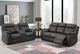 Global Furniture USA U8517 Gray Reclining Sofa-3