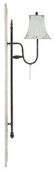 A & B Home Weathered Cream Wall Lamp-2