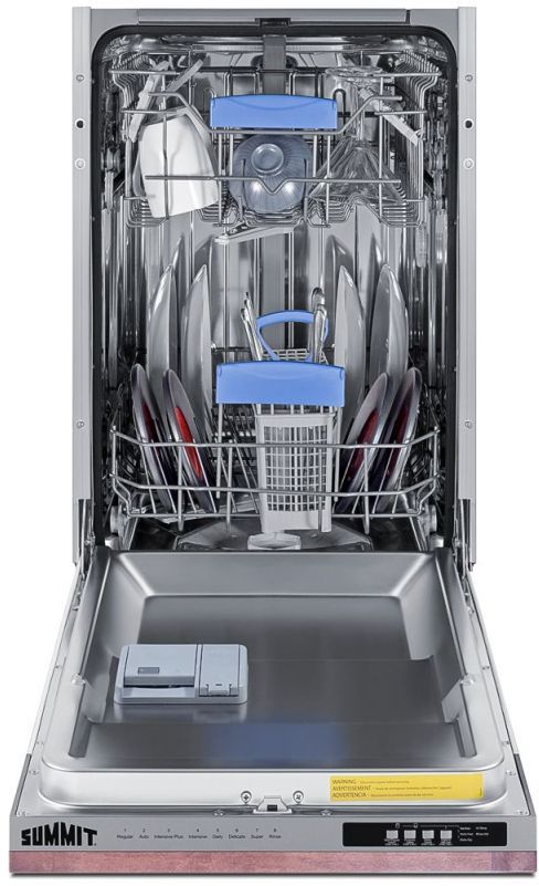 Summit® 18" Panel Ready Top Control Built In Dishwasher -1