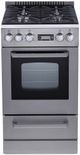 Avanti® Elite Series 20" Stainless Steel Freestanding Gas Range-0