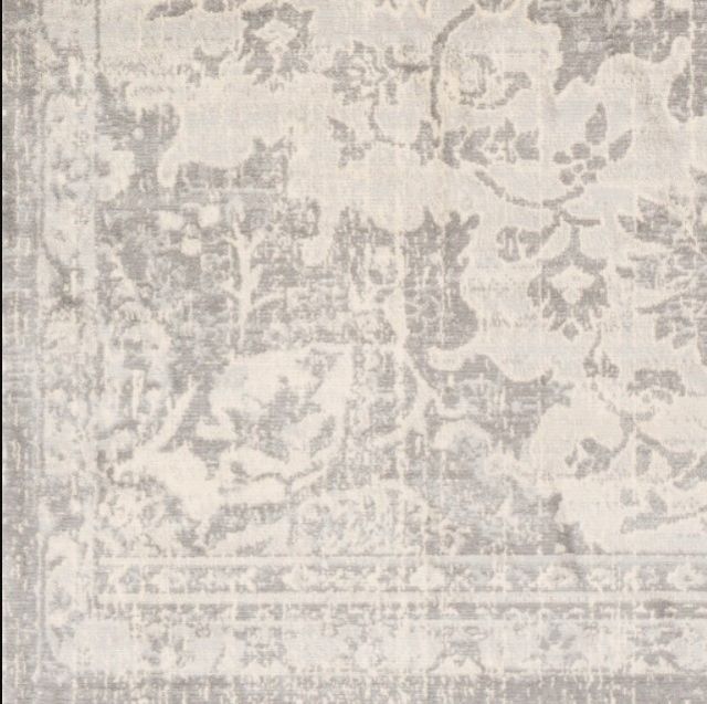 Surya Monaco Gray/Ivory 4'x6' Area Rug-3