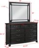 Crown Mark Kingsbury Black Dresser-1