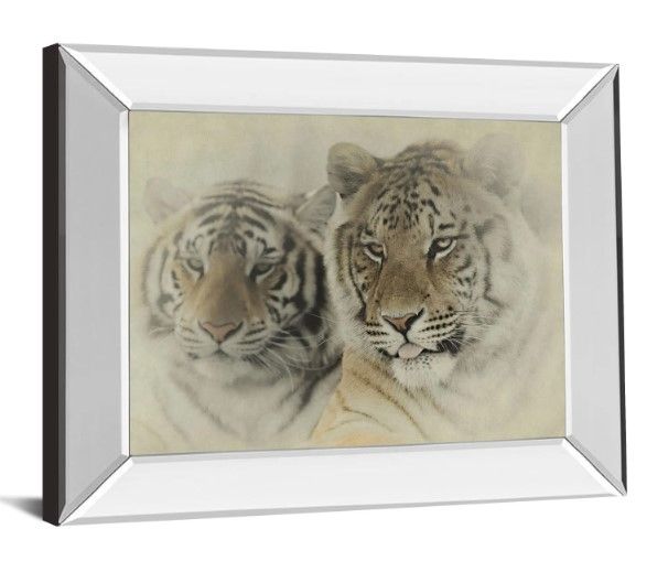 Classy Art Mystic Realm by Wink Gaines Mirrored Frame Wall Art-1