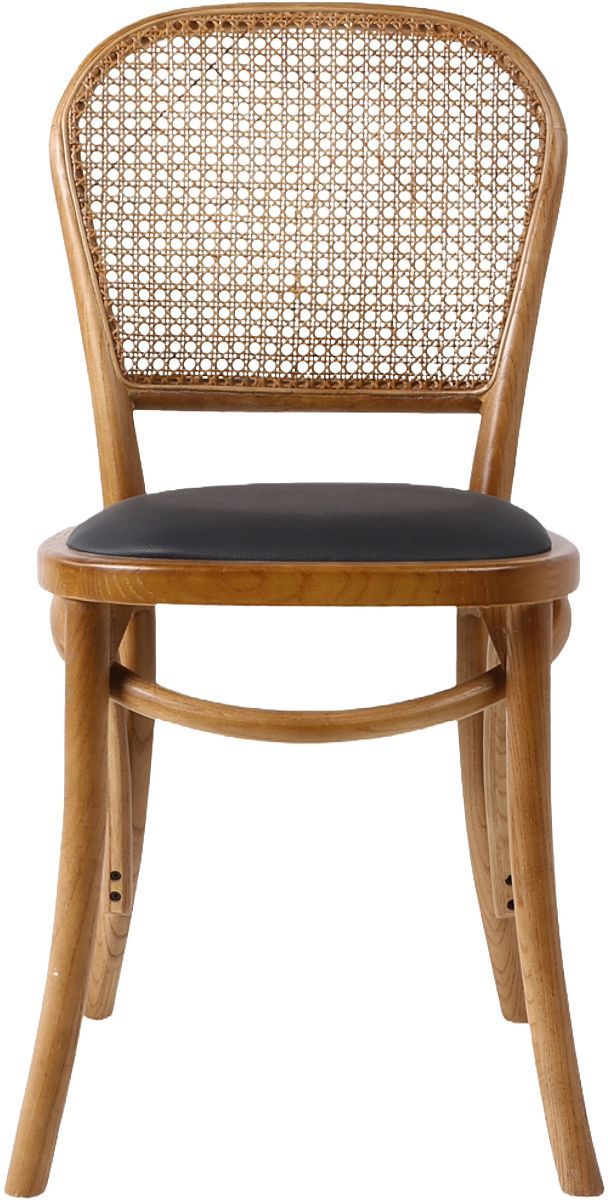 Moe's Home Collection Bedford 2-Piece Light Brown Dining Side Chair Set-1