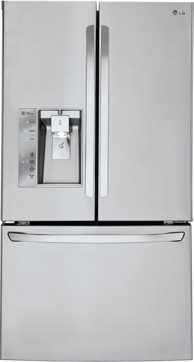 LG 29.80Cu. Ft. Stainless Steel French Door Refrigerator-0