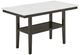 New Classic® Home Furnishings Carissa Faux Marble Top Counter Table with Espresso Base-0