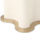 Michael Amini® La Terrazza Creamy Pearl Round Dining Table-3