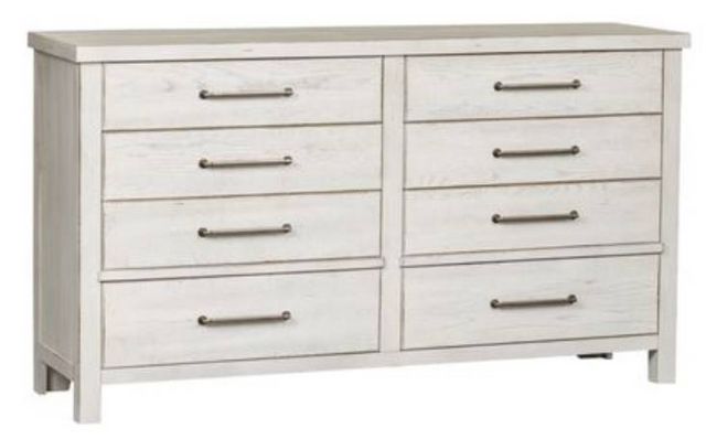 Liberty Furniture Modern Farmhouse Flea Market White Dresser