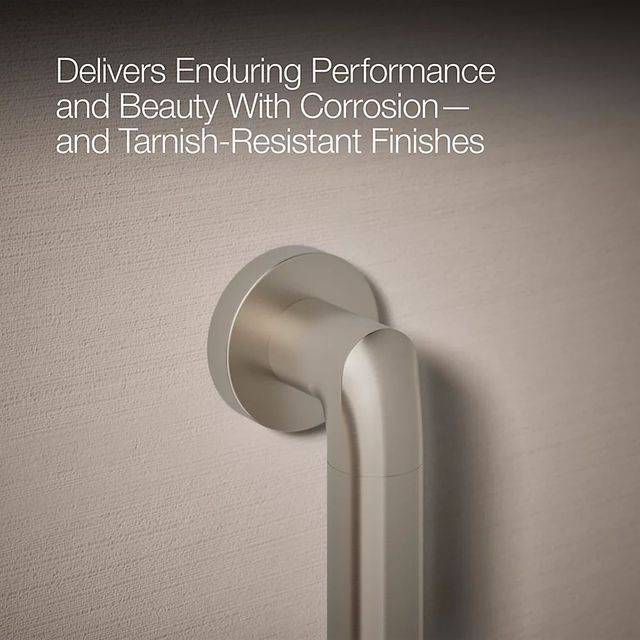 KOHLER® Kumin™ Vibrant Brushed Nickel 24" Grab Bar-4