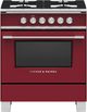 Fisher & Paykel 30" Red Pro Style Gas Range-0