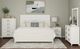Elements International Tobias White Dresser and Mirror-1
