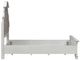 Liberty Furniture Magnolia Manor Antique White/Gray Full Upholstered Youth Panel Bed-3