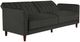 dhp furniture® Pin Gray Futon-1