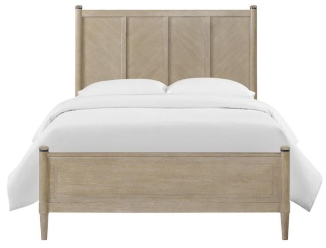 Bernards Citrus Heights Brown King Lo-Post Bed-2