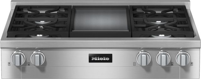 Miele 36" Gas Clean Touch Steel Rangetop-0