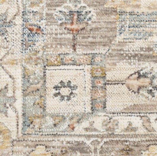 Nourison Home™ Antique Fusion Ivory 5'x8' Style 1 Area Rug-1
