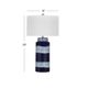Bassett Mirror Shire Blue Table Lamp-2