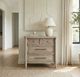 Liberty Furniture Rochelle Park Smokey Taupe Nightstand with Charging Station-1