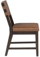 Coaster® Tegan 2-Piece Coffee Bean/Cognac Upholstered Dining Side Chair Set-5