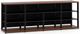 Salamander Designs® Synergy Open Center Quad 30 AV Cabinet-Dark Cherry/Black-0