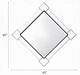 ACME Furniture Asbury Chrome Wall Accent Mirror-2