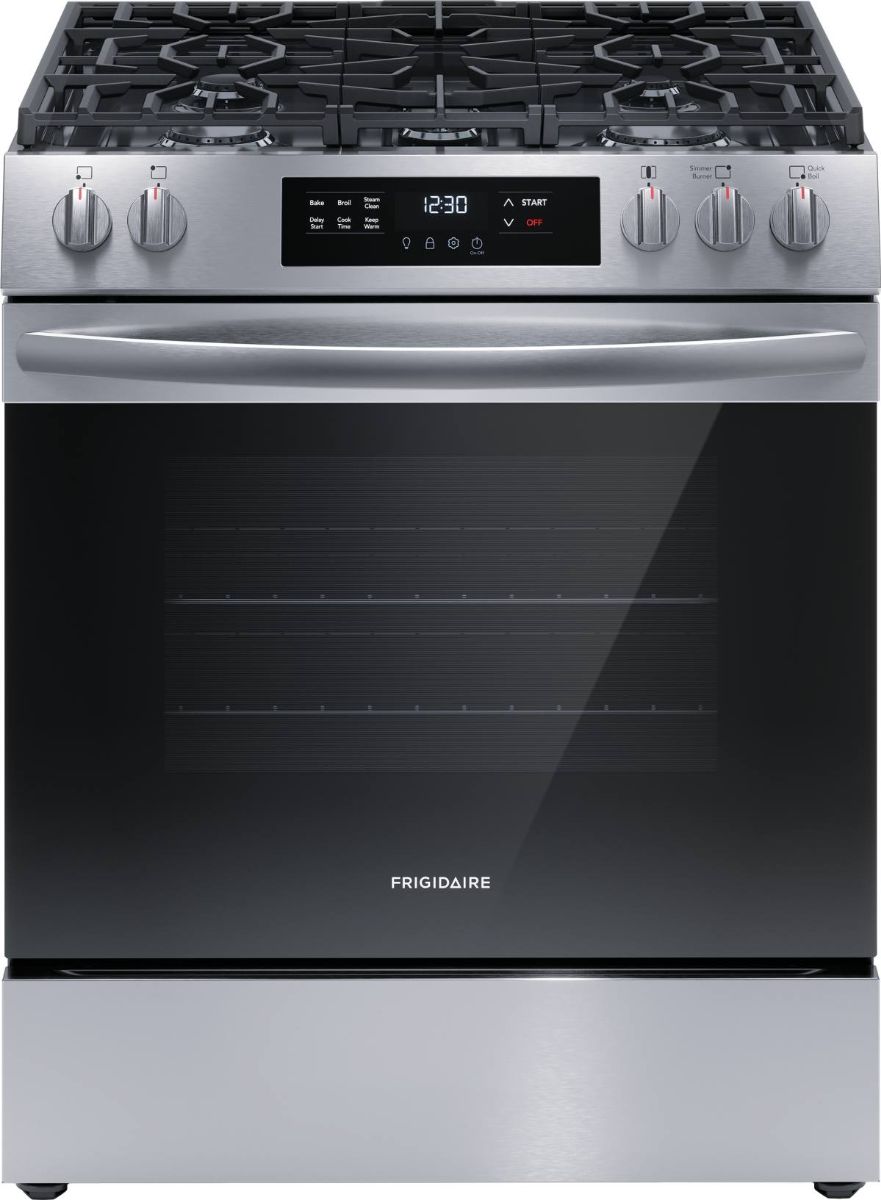 Frigidaire® 30" Stainless Steel Slide In Gas Range