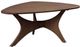 Olliix by INK+IVY Brown Blaze Triangle Wood Coffee Table-0