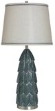 Stylecraft Norman Wyatt Denim Wash Table Lamp-0