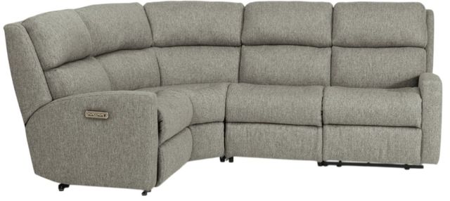 Flexsteel® Customizable Catalina Power Reclining Sectional with Power Headrests-2
