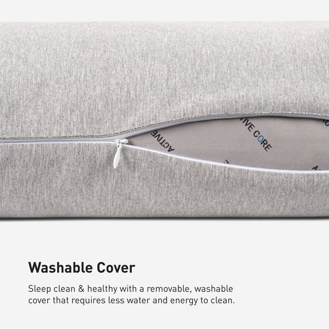 BEDGEAR® Flow Cuddle Curve 0.0 Medium Soft Standard Pillow-4