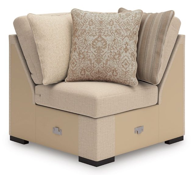 Benchcraft® LadyMae 3-Piece Twill Curved Sectional-2