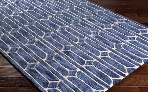 Surya Alexandra Blue 6'x9' Area Rug-1