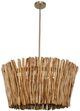 Uttermost® Rhea Brown 4 Light Chandelier-0